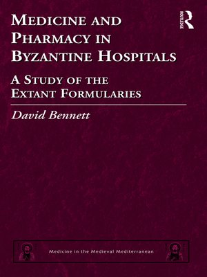 cover image of Medicine and Pharmacy in Byzantine Hospitals